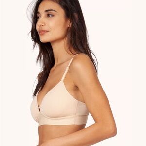 Lively Spacer bra toasted almond 38D wire free light thin breathable
